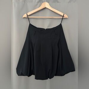 Vintage Le Château Black Bubble Balloon Skirt